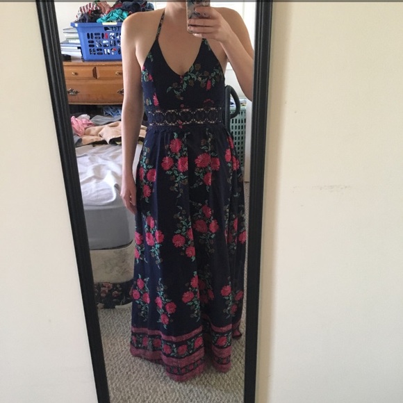 NWT Filly Flair Floral Maxi Dress - Picture 1 of 5